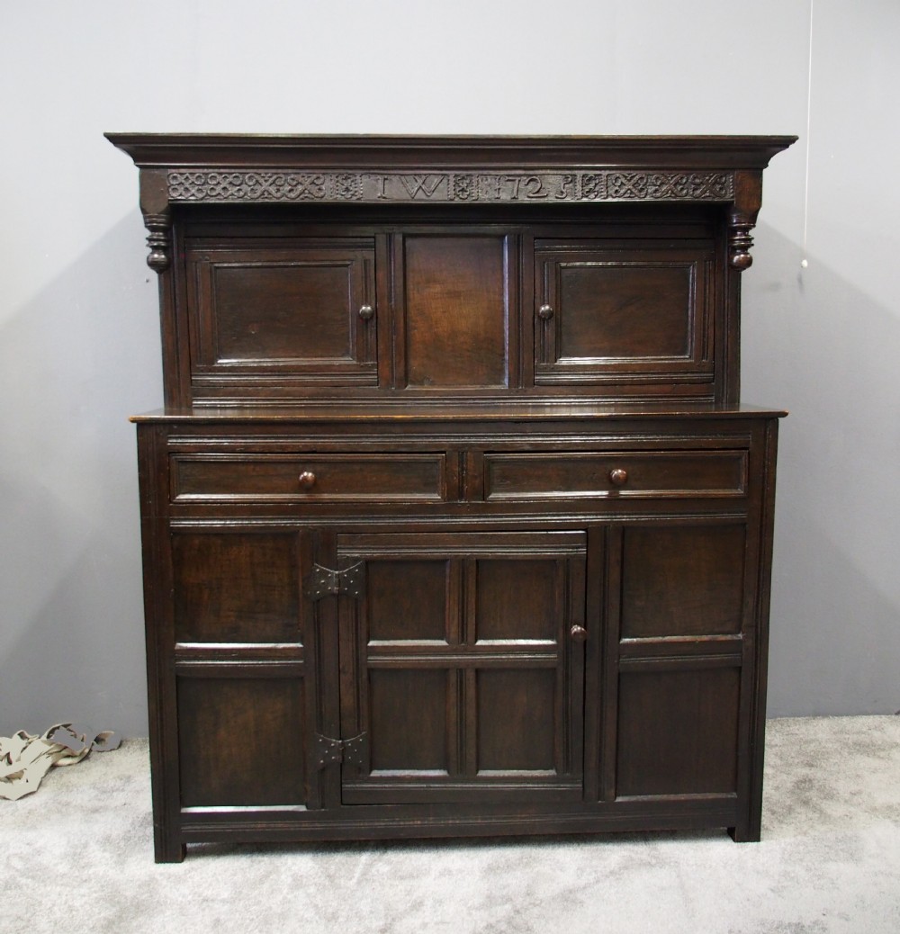 18th Century Northern English Oak Cupboard