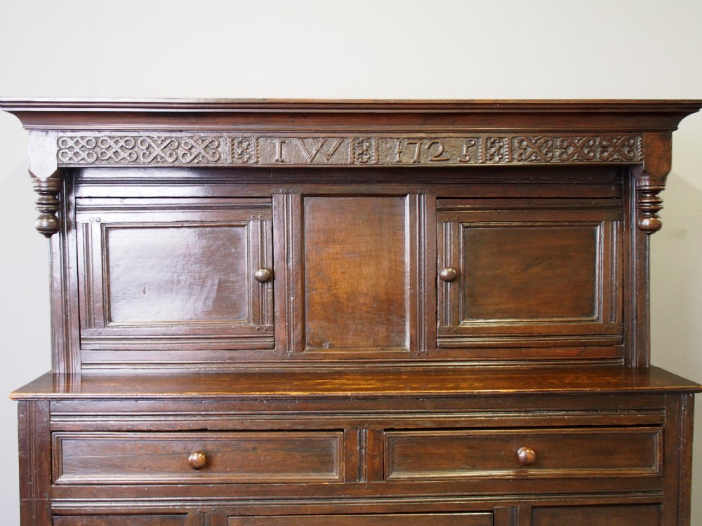 18th Century Northern English Oak Cupboard View II