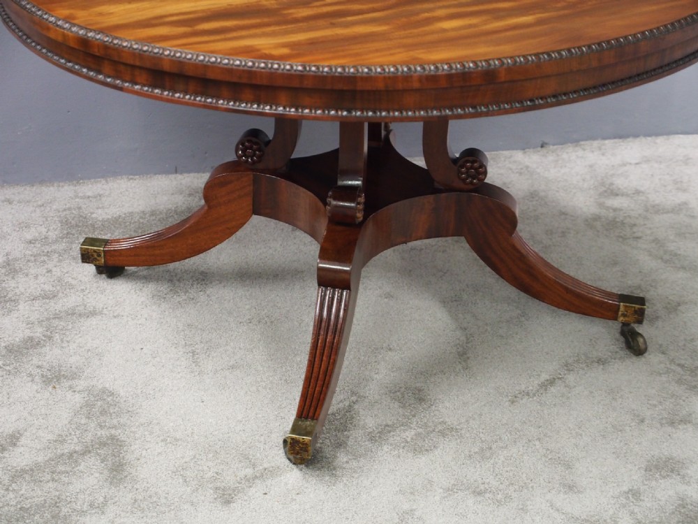 Regency William Trotter Style Mahogany Breakfast Table View IV