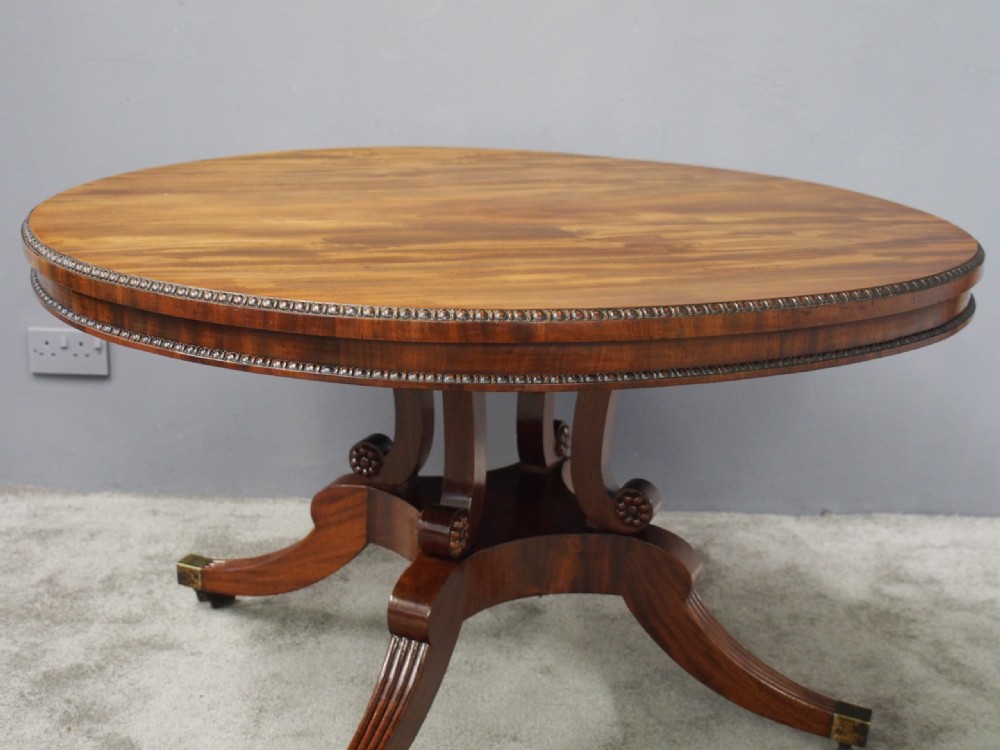 Regency William Trotter Style Mahogany Breakfast Table View V