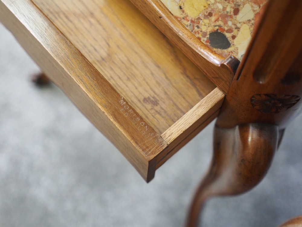 Pair of Marble Top Bedsides by Morison and Co of Edinburgh View IX
