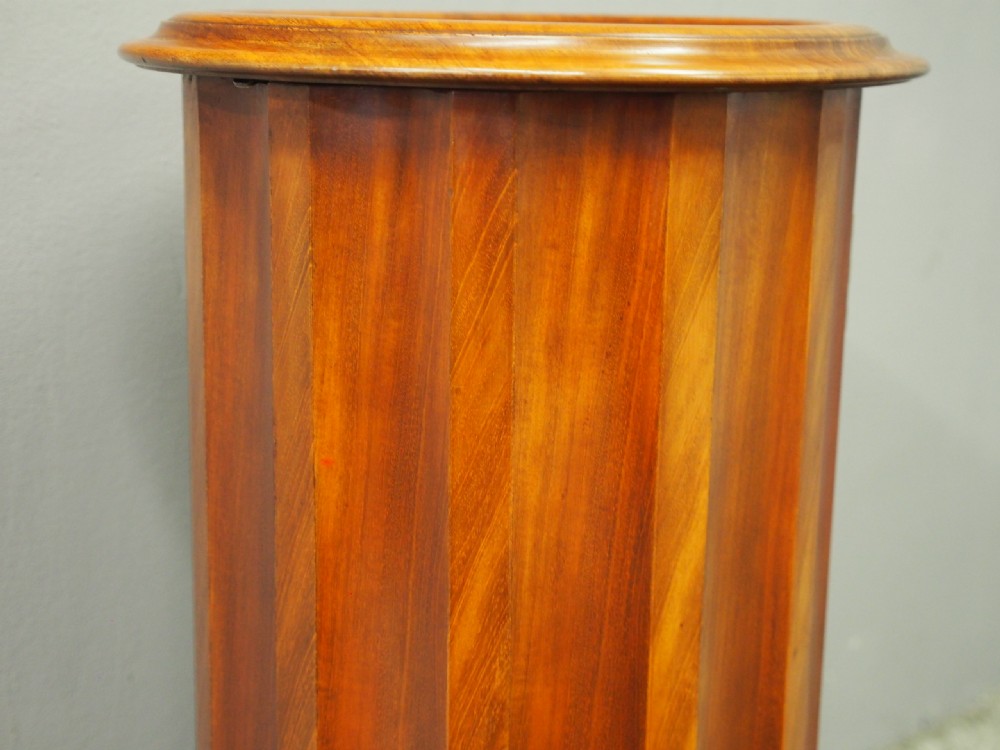 Victorian Fluted Marble Top Pedestal View III