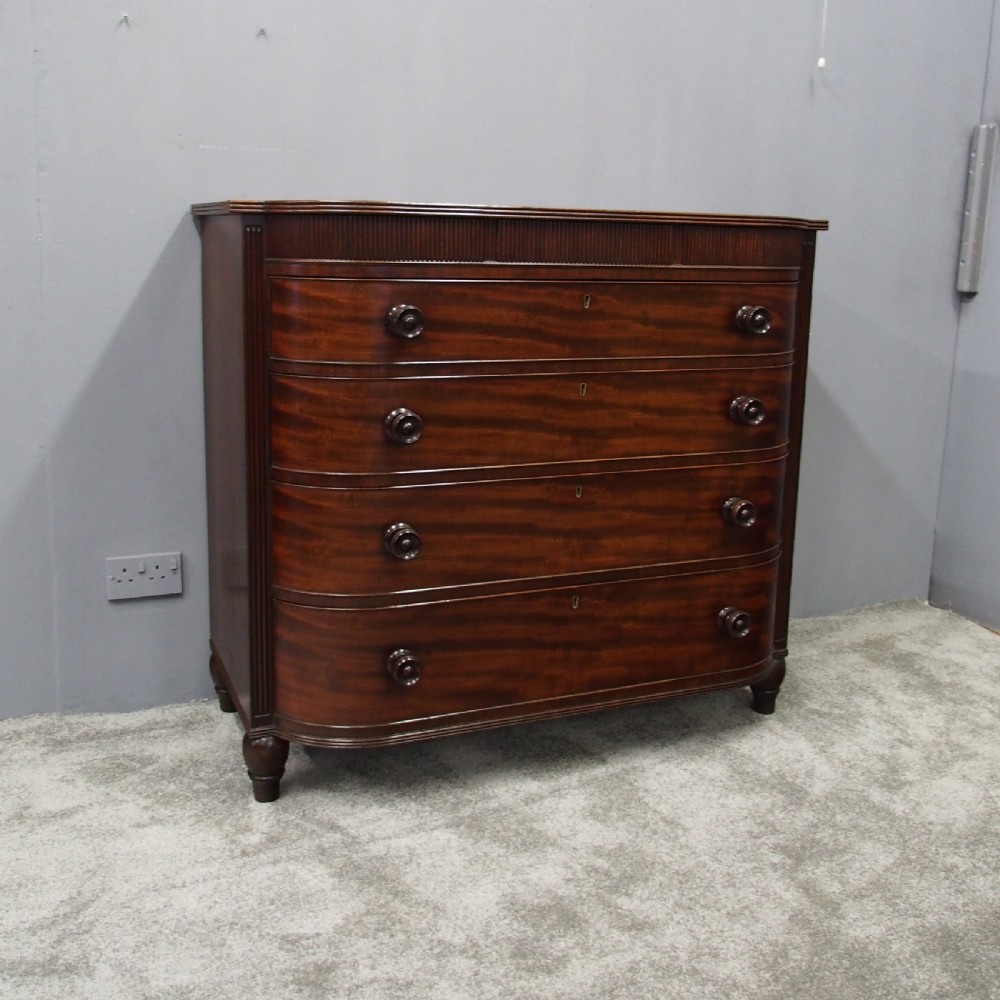 Scottish Mahogany Chest of Drawers by Gordon and Watson, Ayr