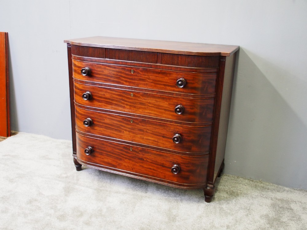 Scottish Mahogany Chest of Drawers by Gordon and Watson, Ayr View V