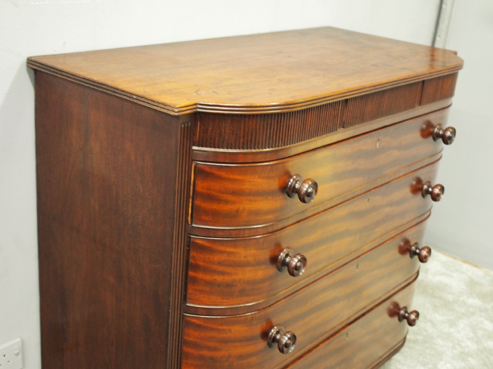 Scottish Mahogany Chest of Drawers by Gordon and Watson, Ayr View XI