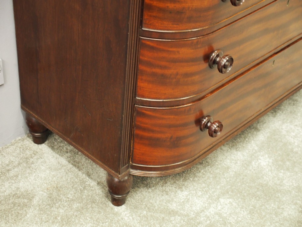 Scottish Mahogany Chest of Drawers by Gordon and Watson, Ayr View XII