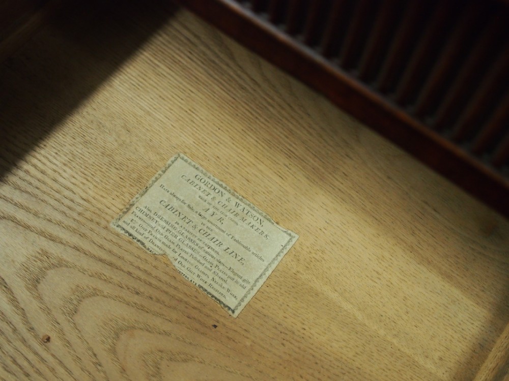 Scottish Mahogany Chest of Drawers by Gordon and Watson, Ayr View XVI