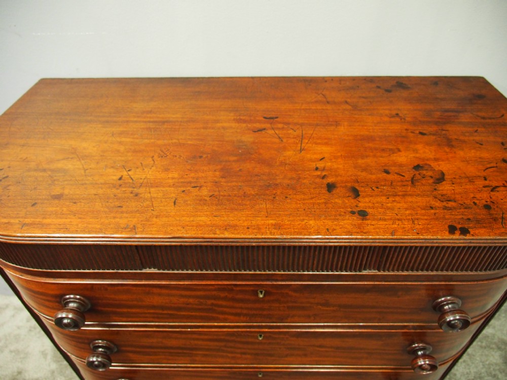 Scottish Mahogany Chest of Drawers by Gordon and Watson, Ayr View XVII