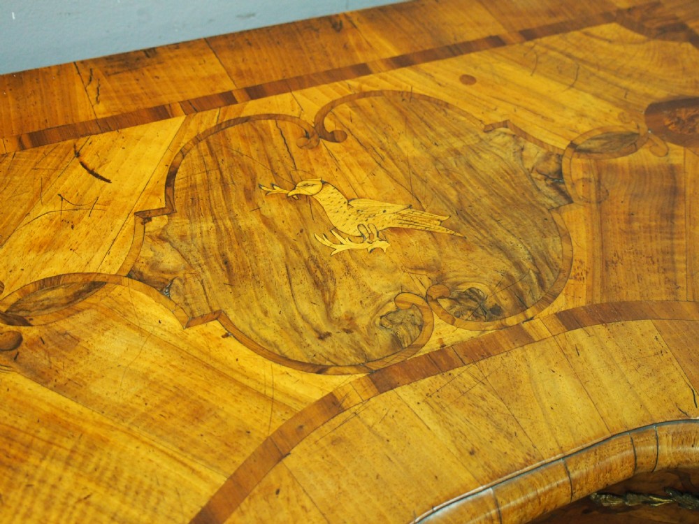 North Italian Walnut Serpentine Commode View VI