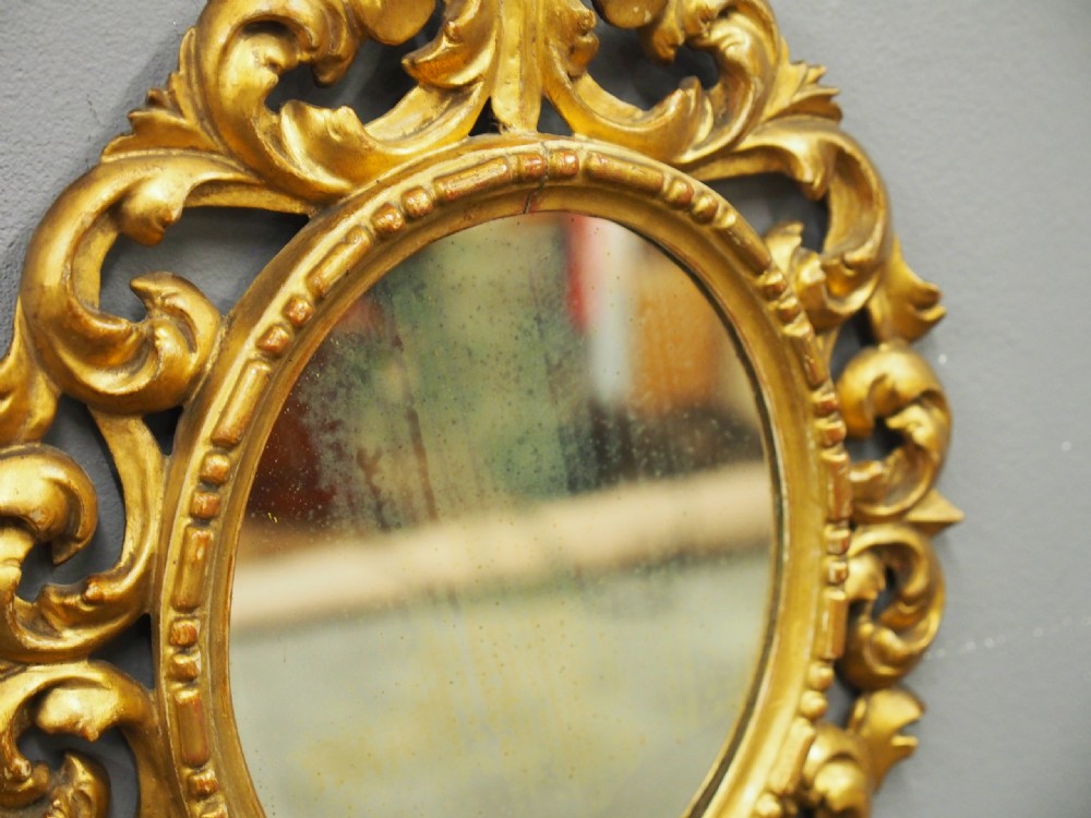 Pair of Victorian Carved Giltwood Mirrors View VIII