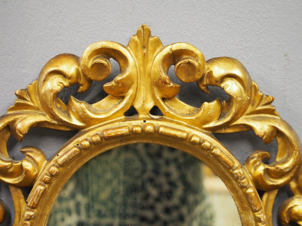Pair of Victorian Carved Giltwood Mirrors View IX