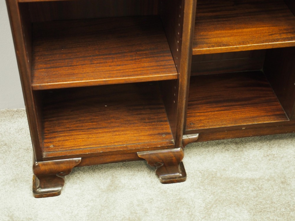 Large Mahogany Bookcase by Whytock and Reid View IX