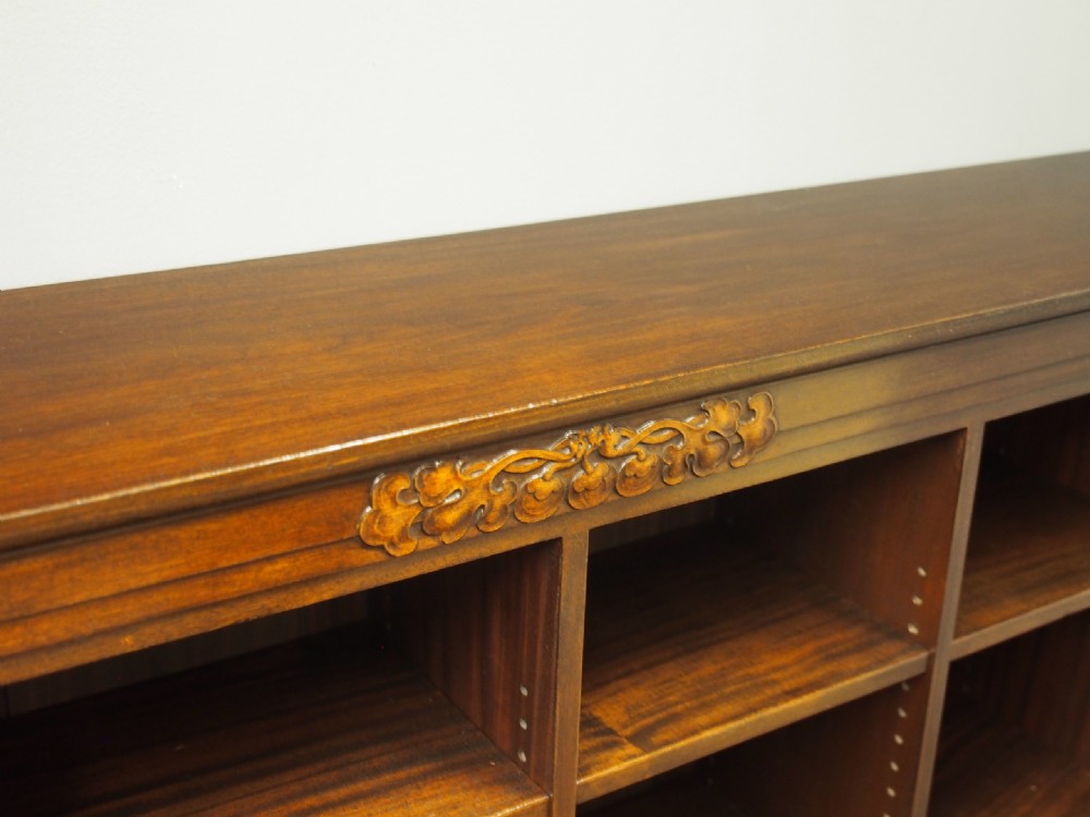 Large Mahogany Bookcase by Whytock and Reid View X