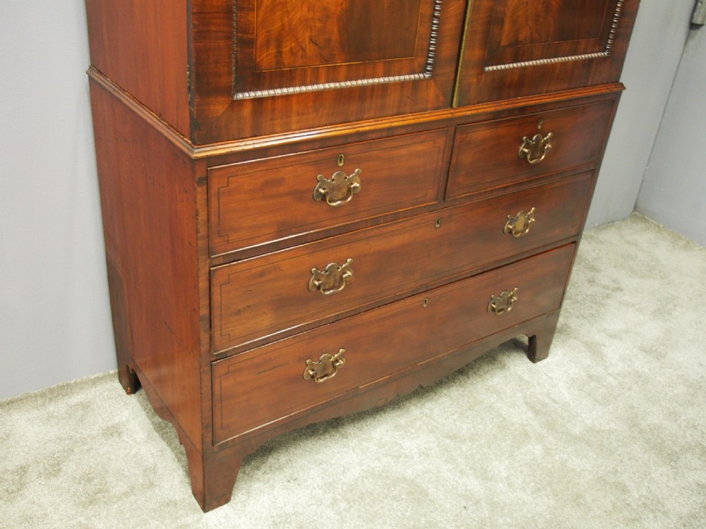 George III Scottish Linen Press View IX