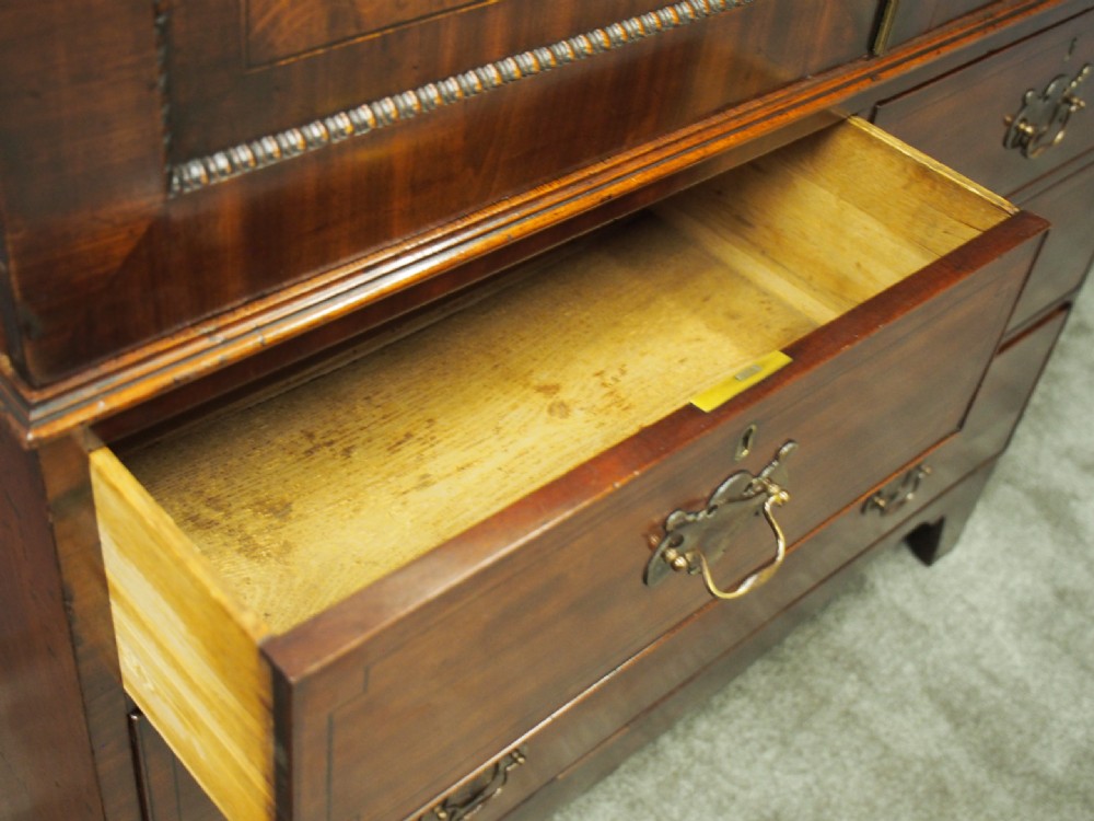 George III Scottish Linen Press View X