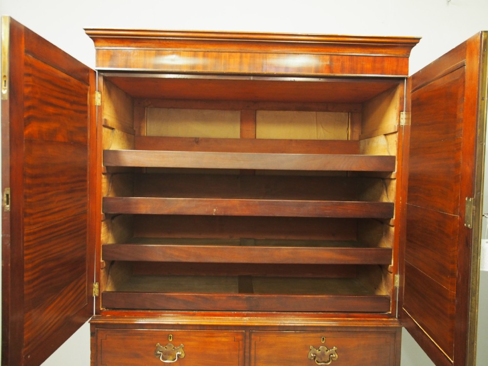 George III Scottish Linen Press View XI