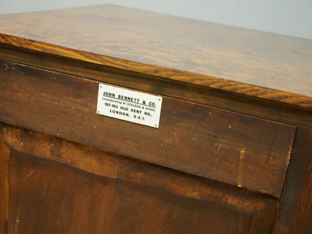Victorian Burr Walnut Filing Cabinet or Office Chest View XIV
