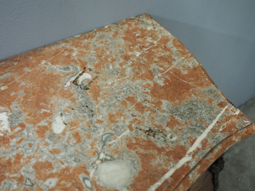 Small French Marble Top Commode View VIII