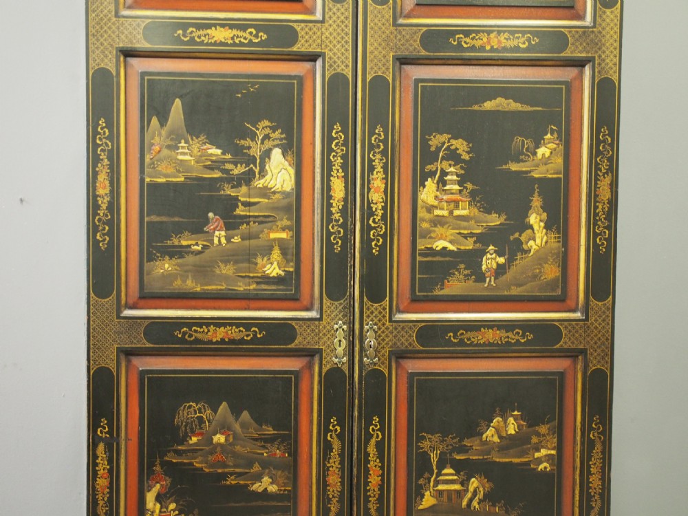 Chinoiserie 2 Door Wardrobe View III