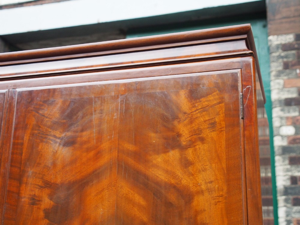 3 Door Mahogany Wardrobe by Whytock and Reid View VII