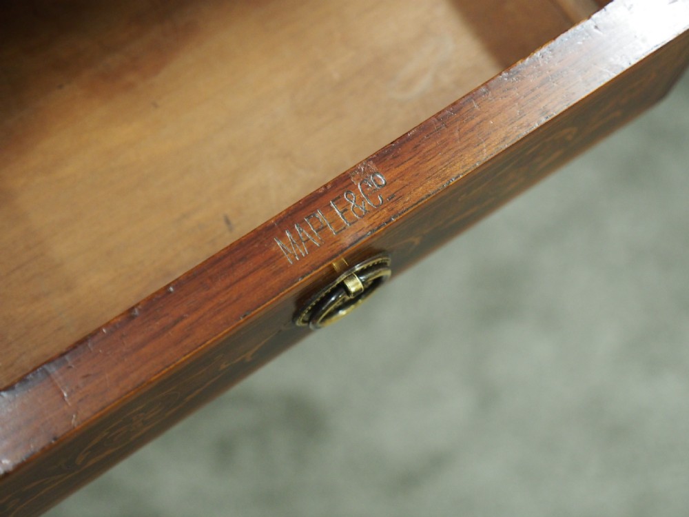 Pair of Kneehole Desks by Maple and Co. View III