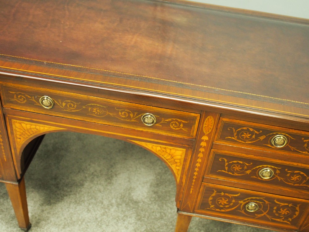 Pair of Kneehole Desks by Maple and Co. View XIII