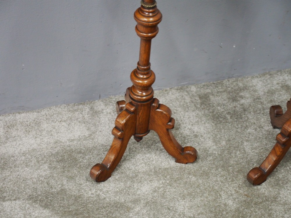 Pair of Gothic Revival Pole Screens View VI
