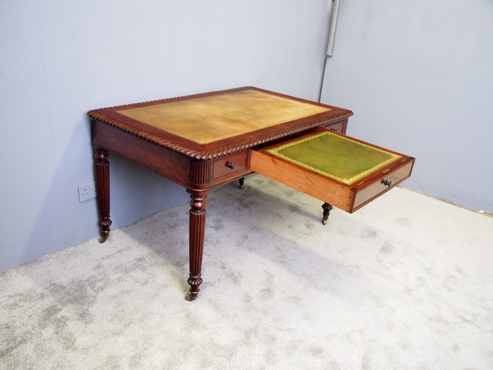 George IV Mahogany Writing Table  View IV