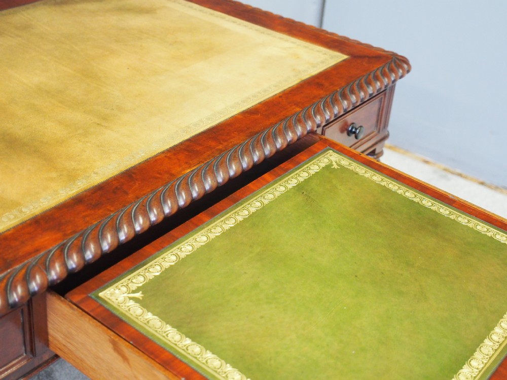 George IV Mahogany Writing Table  View VII