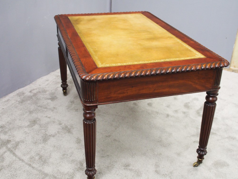 George IV Mahogany Writing Table  View XI
