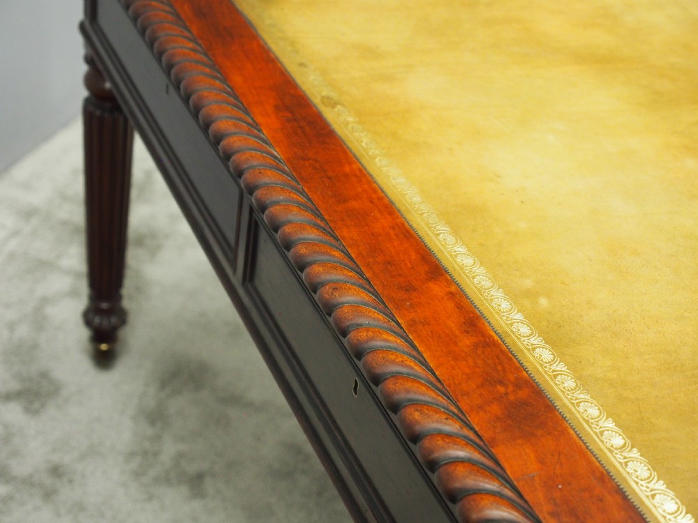 George IV Mahogany Writing Table  View XIII