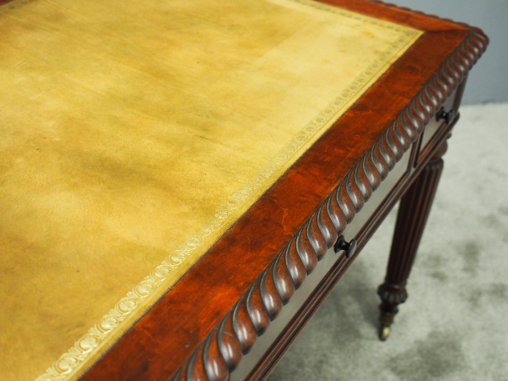 George IV Mahogany Writing Table  View XIV