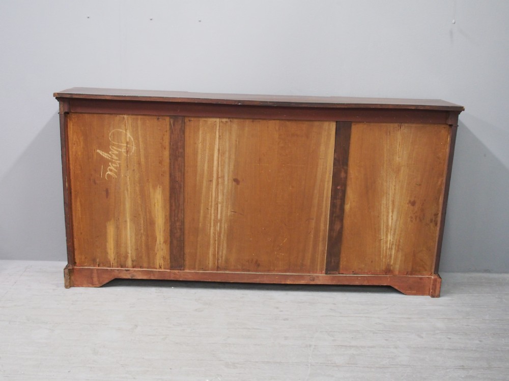 Sheraton Style Inlaid Mahogany Open Bookcase View XIV
