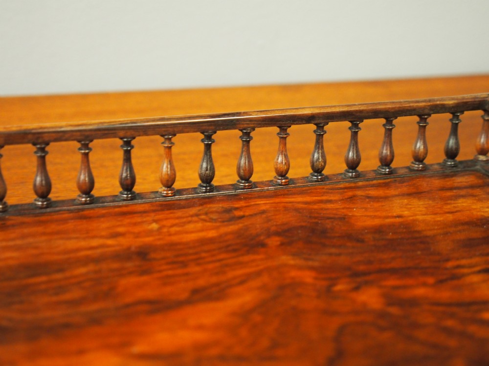 Regency Goncalo Alves Desk Tray View III