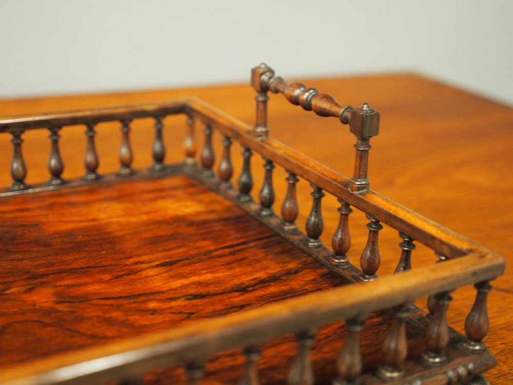 Regency Goncalo Alves Desk Tray View IV