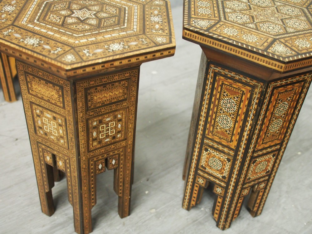 Set of 3 Syrian Occasional Tables View VIII