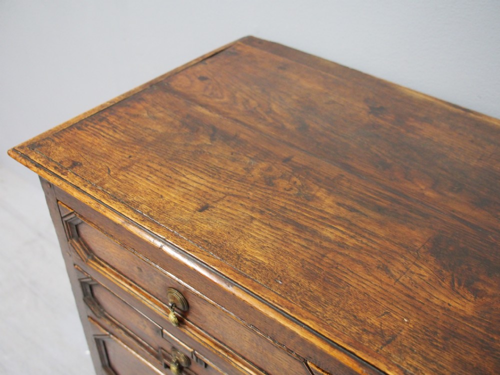 Charles II English Oak Chest of Drawers View VII