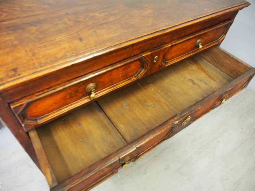 Charles II English Oak Chest of Drawers View XIV