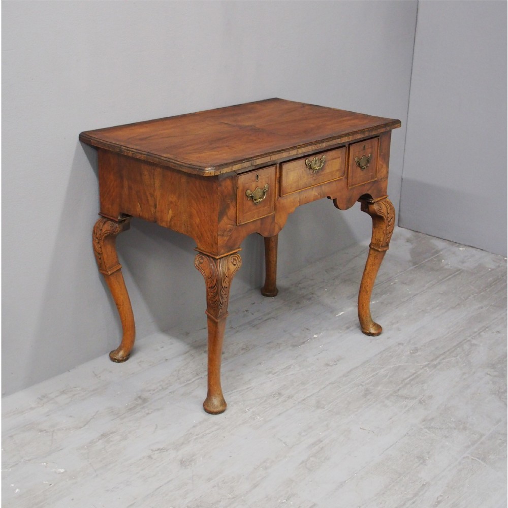 George I Walnut Lowboy
