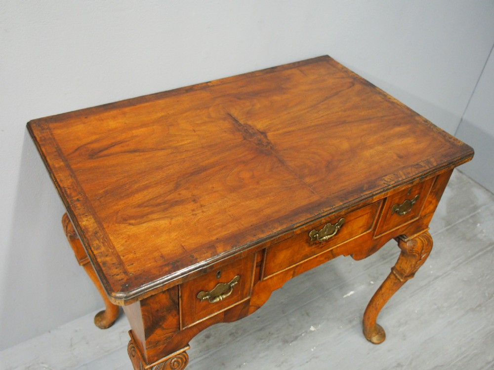 George I Walnut Lowboy View V