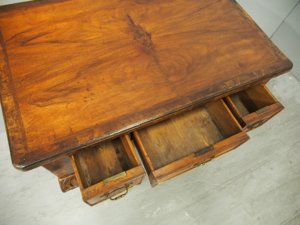 George I Walnut Lowboy View VII
