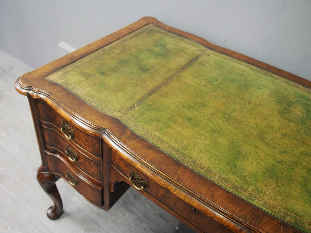 George II Style Walnut Writing Desk View IV