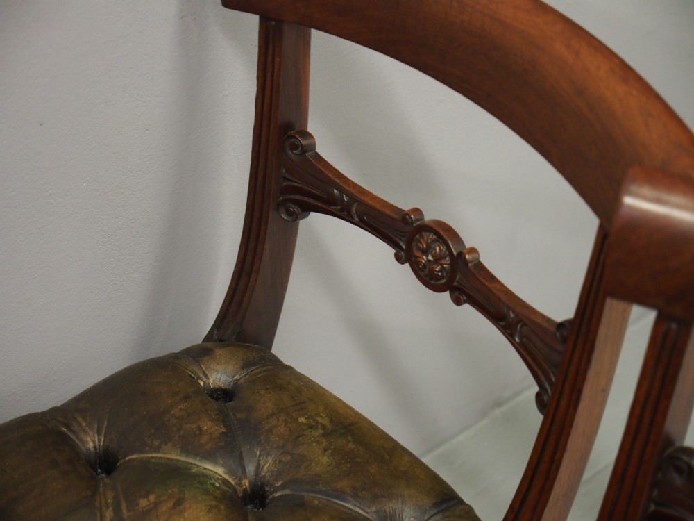 Pair of 19th Century Mahogany Window Seats View XV