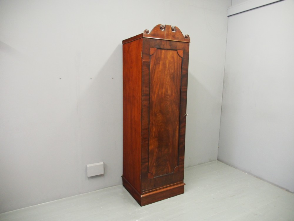 George IV Mahogany Single Wardrobe View II