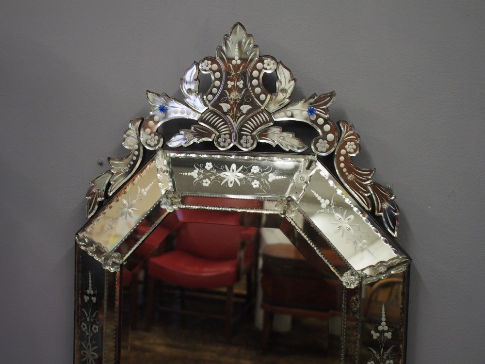 Venetian Shaped Mirror View V