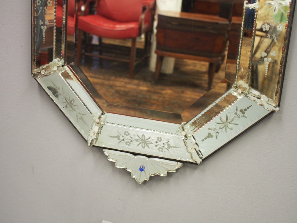 Venetian Shaped Mirror View VI