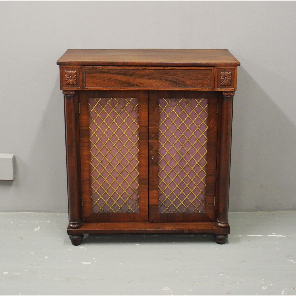 Regency Rosewood Side Cabinet