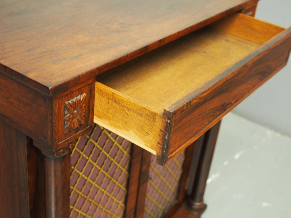 Regency Rosewood Side Cabinet View X