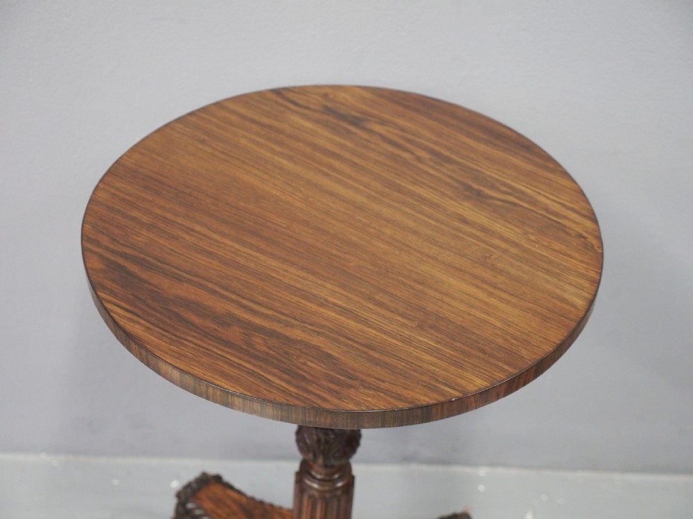 George IV Rosewood Occasional Table View III