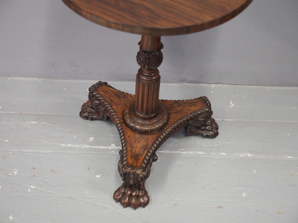 George IV Rosewood Occasional Table View IV